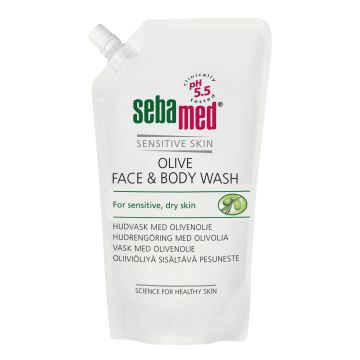 SEBAMED OLIVE FACE&BODY WASH PESUN. TÄYT 1000 ML