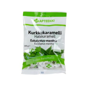APTEEKKI Kurkkukaramelli Eukalyptus-menthol