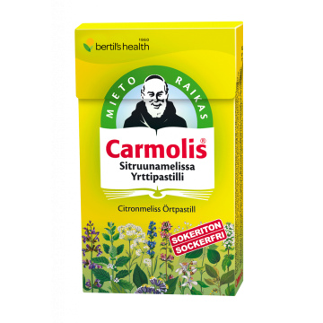 Carmolis Sitruunamelissa Yrttipastilli