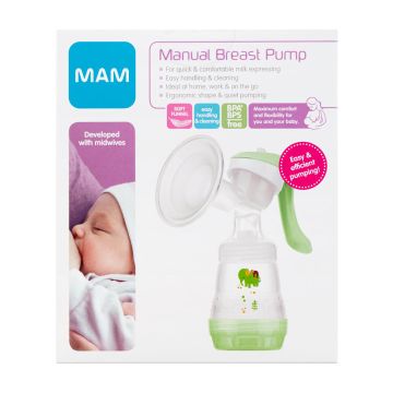 MAM käsikäyttöinen rintapumppu 1 kpl