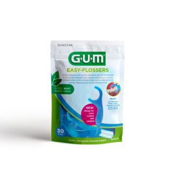 GUM EASY-FLOSSERS MINT LANKAIN 890M30 30 KPL