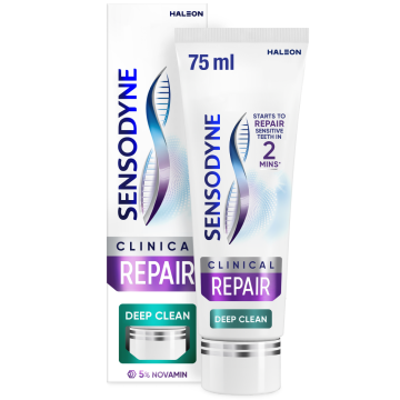 Sensodyne Clinical Repair Deep Clean hammastahna 75ml 75 ml