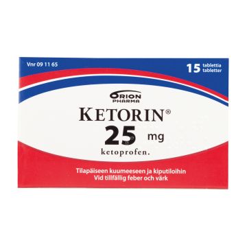 KETORIN 25 mg tabl 15 fol