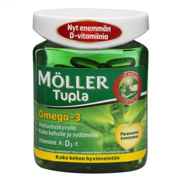 Möller Tupla Omega-3+A,D,E-vit
