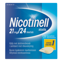 NICOTINELL depotlaastari 21 mg/24 h 21 kpl