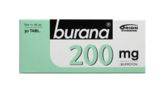 BURANA 200 mg tabl, kalvopääll 30 fol