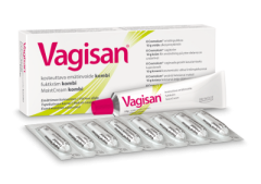 VAGISAN KOMBI YHDISTELMÄPAKKAUS 8 PUIKKOA + 10 G VOIDE 1 KPL