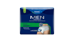TENA MEN PREMIUM FIT LEVEL 4 M INKOHOUSUT MIEHILLE, LANT.YMP. 75-100CM 12 kpl